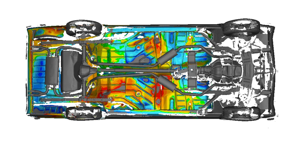 Finch Restorations 3D Vehicle Analysis