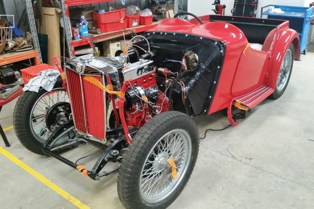 1937 MG TA Midget