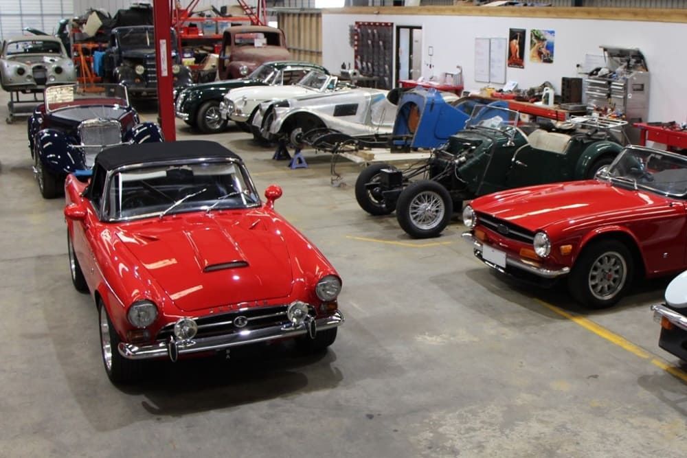 Finch Restorations' Assembly Shop